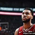 NBA 2K25 신기능 리뷰 - **Prompt 1: Hyperrealistic Player Emotion**
    A close-up, hyperrealistic and highly detailed shot ...